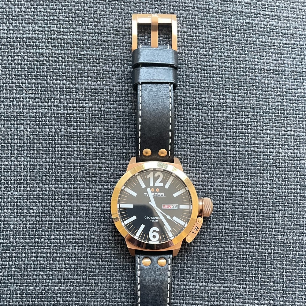 Beautiful and elegant TW steel watch.